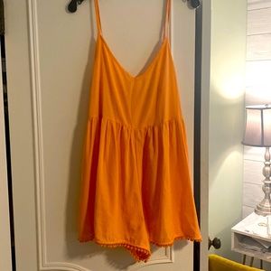 Peach Romper